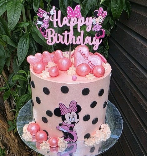 Minnie mouse cake topper - mouse,