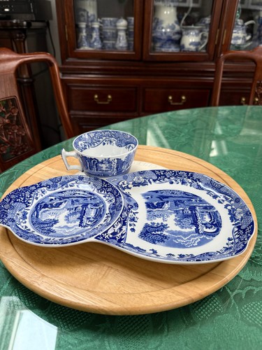 Spode italian blue white - spode, tea