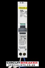 SQUARE D 20 AMP CURVE C 10kA 30mA RCBO TYPE AC QOE 120C03