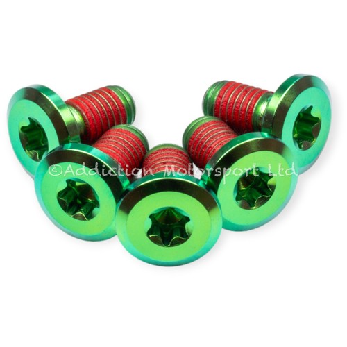 Green titanium rear - titanium,