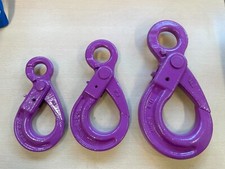 13mm - EYE TYPE Self Locking Hook Lifting Winch Crane Hiab Recovery