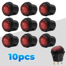 10PC 12V ON/OFF Waterproof