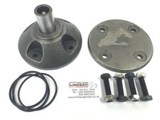 Kverneland Plough Replacemet New Type 4 Bolt Disc Hub Kit c/w Axle Shaft and Cap