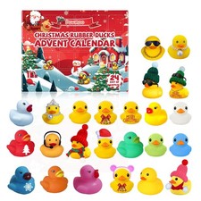 Rubber Duck Advent Calendars 2025-24 Days Christmas Countdown Calendar Xmas Gift