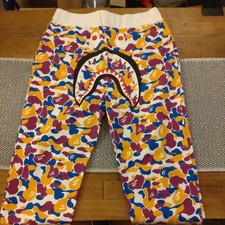 BAPE Sweatpants LA Store 5th Anniversary LA Camo Shark