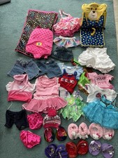 Mixed Bundle of Girls Build-A-Bear Workshop Clothes & Accessories