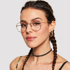 Metal Frame Oval Round Fashion