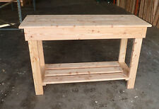 Wooden Work Bench 1.2m- 4ft  Great garage workbench