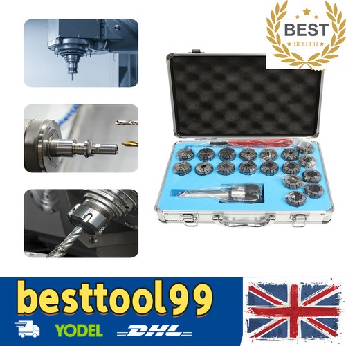 Collet 18pc set mt3 er32 - er32, shank
