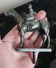 HORSE AND JOCKEY CHROME PLATED