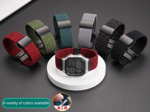 Magnetic braided nylon strap - braided,