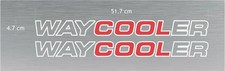 Waycooler / Intercooler Window Decal / stickers - suitable for Scania