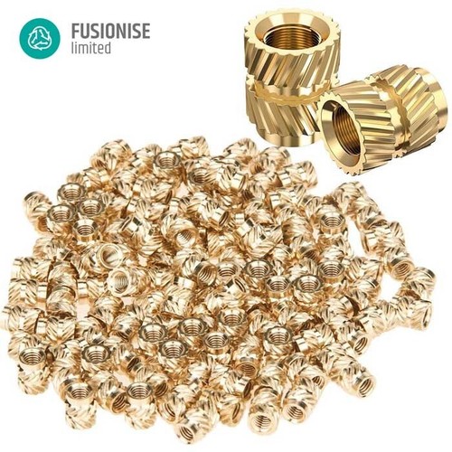 Thread knurled brass - thread,