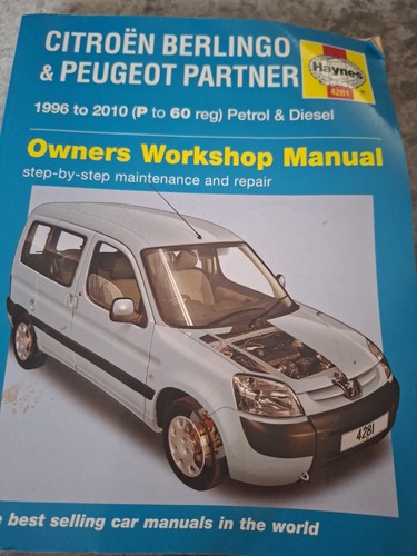 Haynes manual citroen berlingo - haynes,