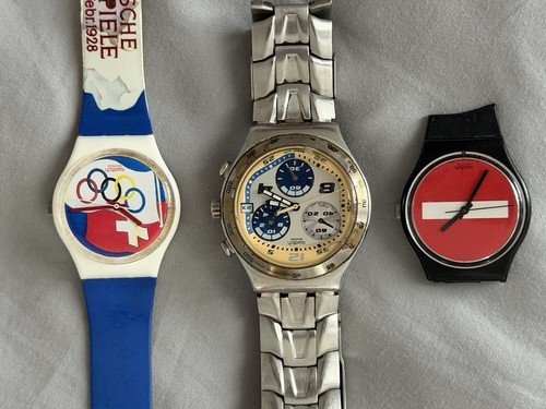 Vintage swatch watch lot 3 - vintage,