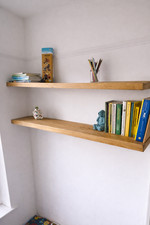 Rustic floating shelves - floating,