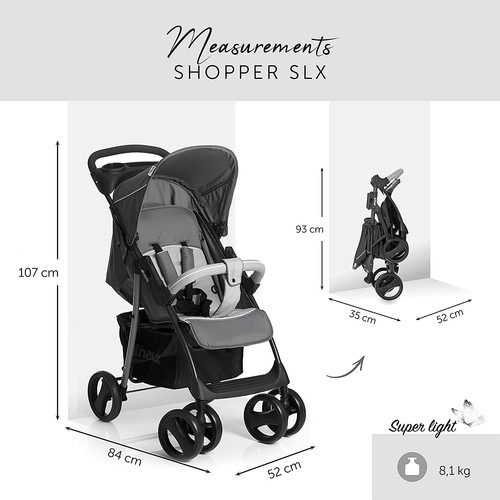 Hauck shopper slx - shopper, pushchair