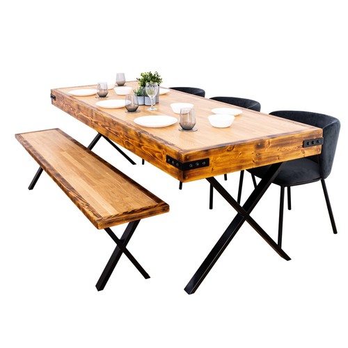 Butchers block dining table - butchers,