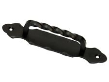 Door Handle 190 Hand Grip Steel Door Pull Handle Door Fitting Handle Iron Black