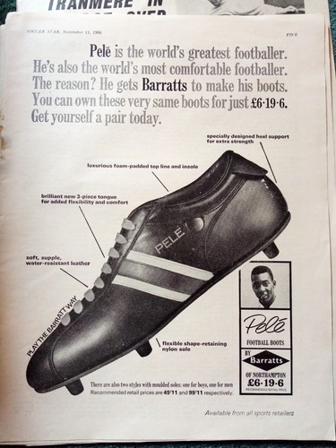 Ephemera 1966 football - ephemera,