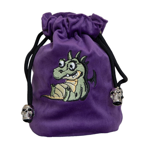Dragon dice bag flannel - flannel, pouch