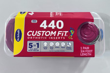 Dr. Scholls CF 440 Custom Fit Orthotic Inserts - Red New Sealed