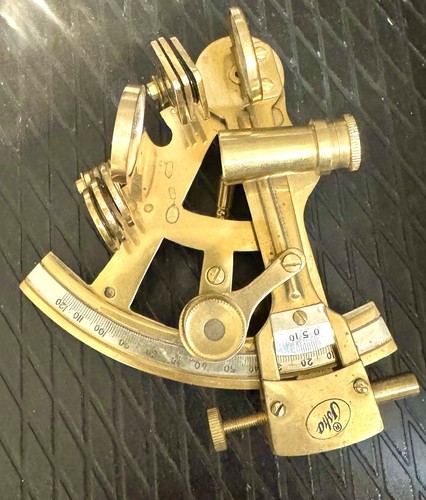 Plath brass sextant nautical - brass,