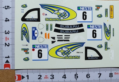 Decals subaru impreza wrc - subaru,