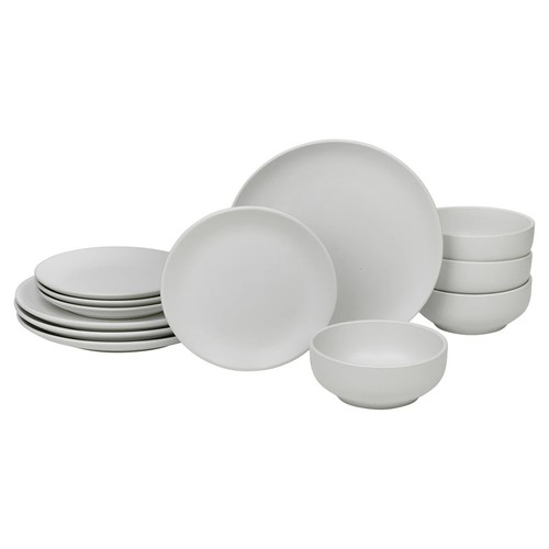 Ceramic dinnerware set 24pc - ceramic, 12/24pc