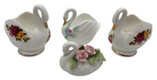 Fine Bone China Swan Figurine