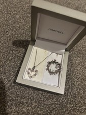 H Samuel Heart Necklace and