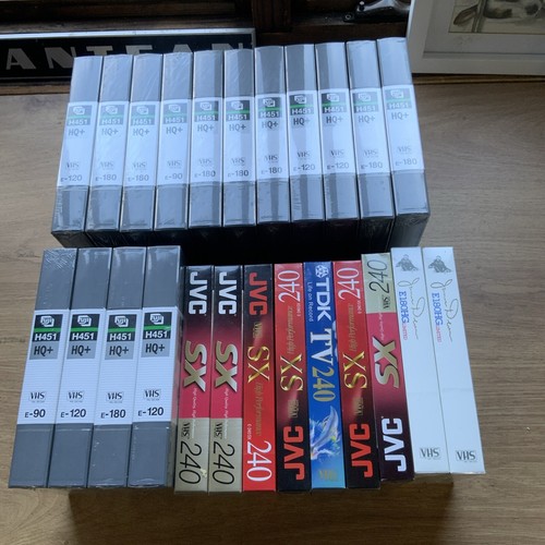 New sealed blank video - sealed, x