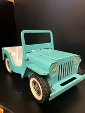 Vintage Tonka Toys Blue Jeep