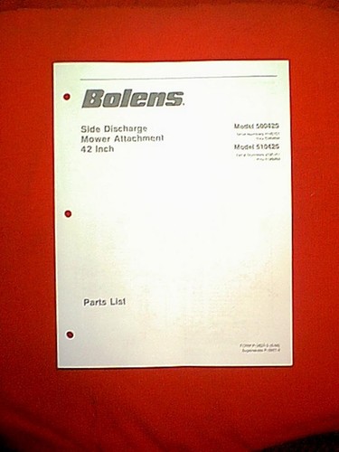 Bolens tractor mower deck - tractor,