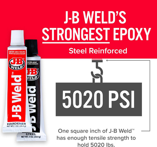 Weld original steel epoxy - steel,