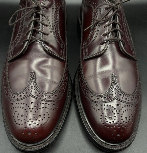 Vtg dexter long - wings, burgundy