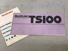 Genuine Suzuki TS100 1977