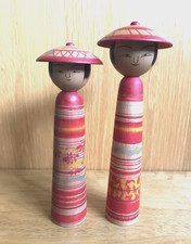 Japanese Kokeshi doll x2