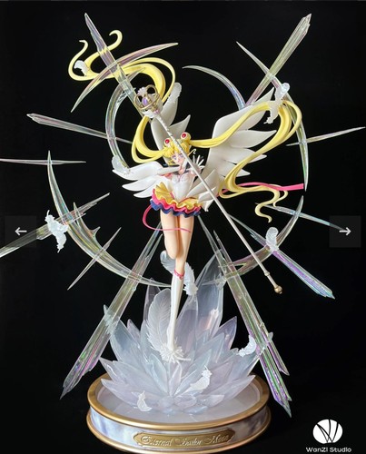 Unpainted sailor moon wanzi - moon,