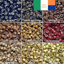 Micro Rings Hair Extension Screw Links Crimp Beads I Tip Professional4.5mm 500 P