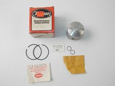 NOS WISECO PISTON OS=020 517P2 + RINGS 1869CD + CLIPS 1985 HONDA CR 80
