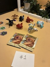 Bakugan Battle Brawlers Ball Figure Bundle-  With Random Cards # 1