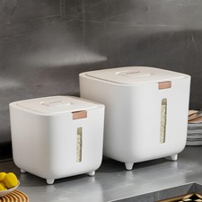 5/10kg Rice Dispenser Grain Storage Storage Box Sealed Dry Container Airtight