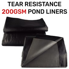 Extra Thick 0.35MM Heavy Duty XL Koi Fish Pond Liner 25 YEAR GUARANTEE | 200GSM!
