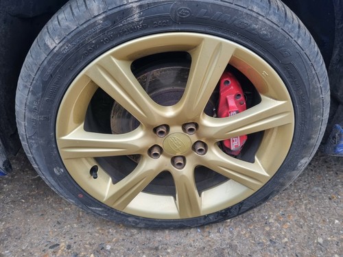 Subaru impreza wrx gold alloy - subaru,