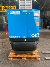 ABAC GENESIS 11kW 13bar Air Compressor with integral air dryer VERY LOW HOURS