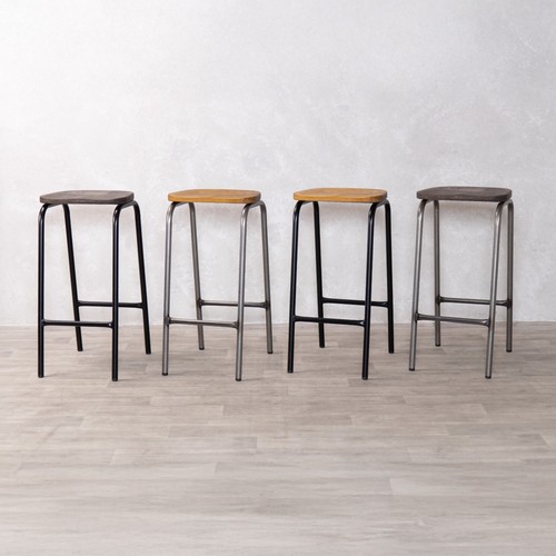 Wooden lab stool - wooden,