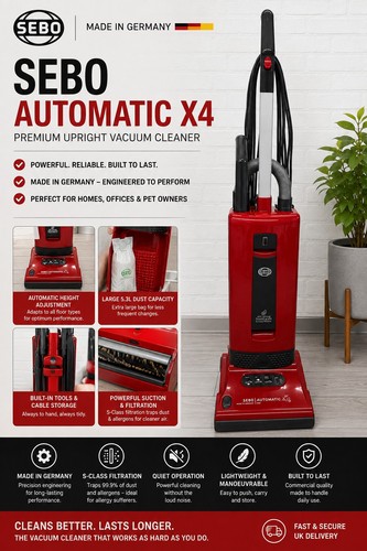 Sebo automatic eco - automatic, x4