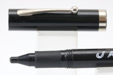 Sheaffer No Nonsense Black (Jaeger Man) Ballpoint Pen, CT (New Refill Fitted)