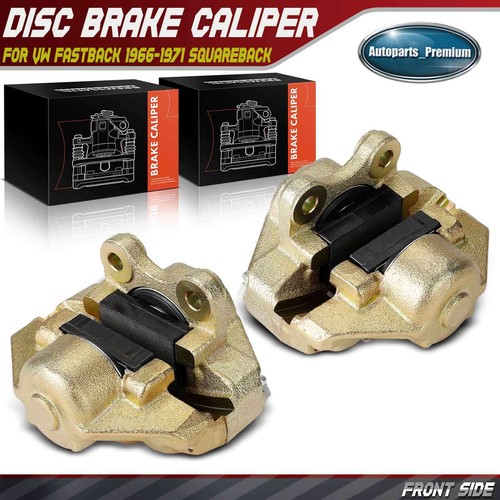 Front disc brake caliper - disc, for